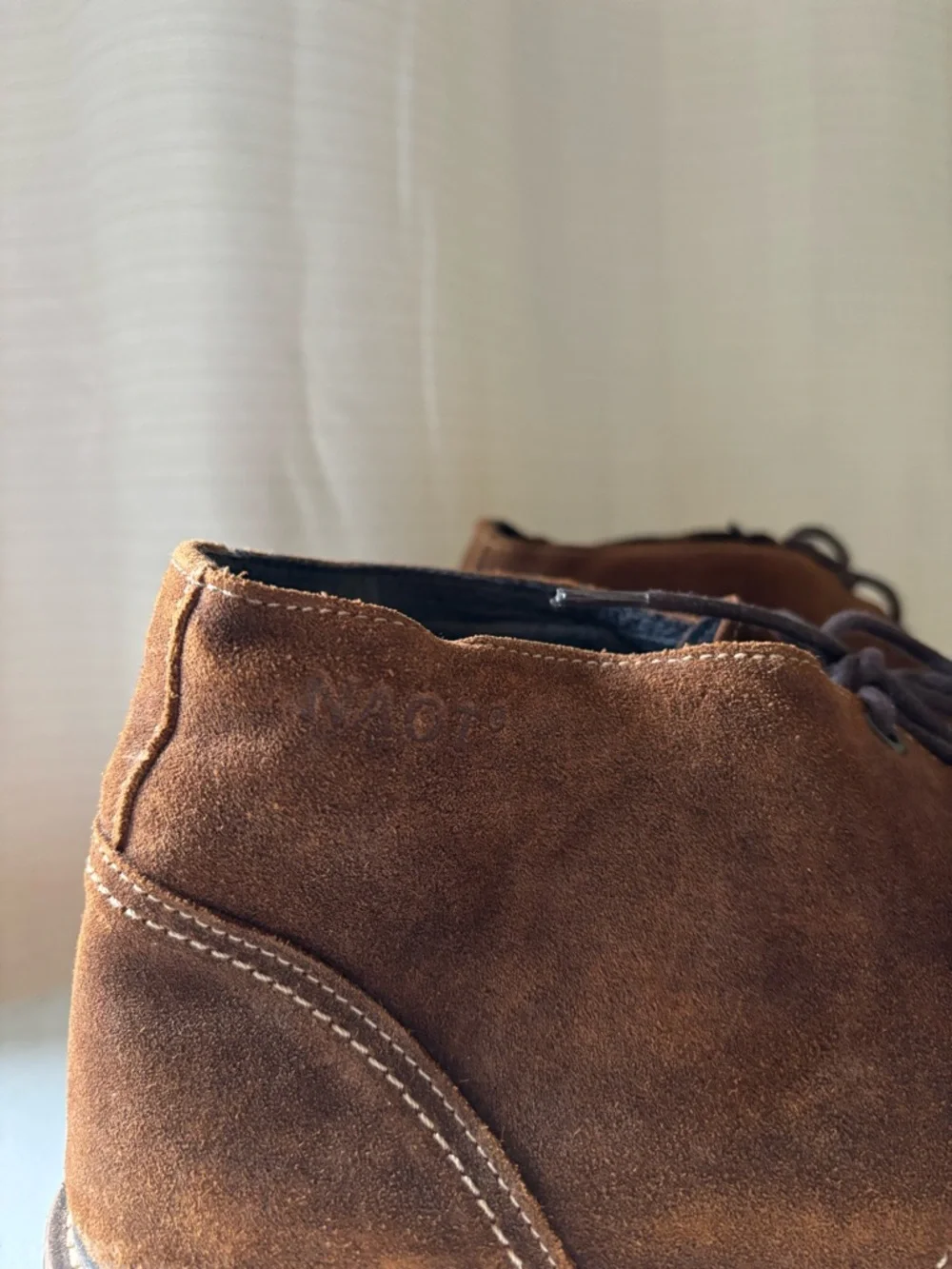 Naot pilot suede